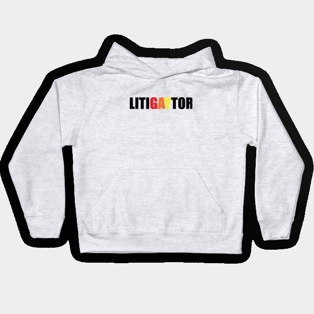 LitiGAYtor Kids Hoodie by ampp